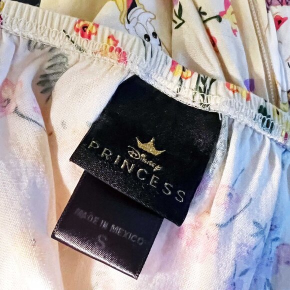 Disney Beauty And The Beast Belle Floral Sweetheart Dress - Picture 7 of 9